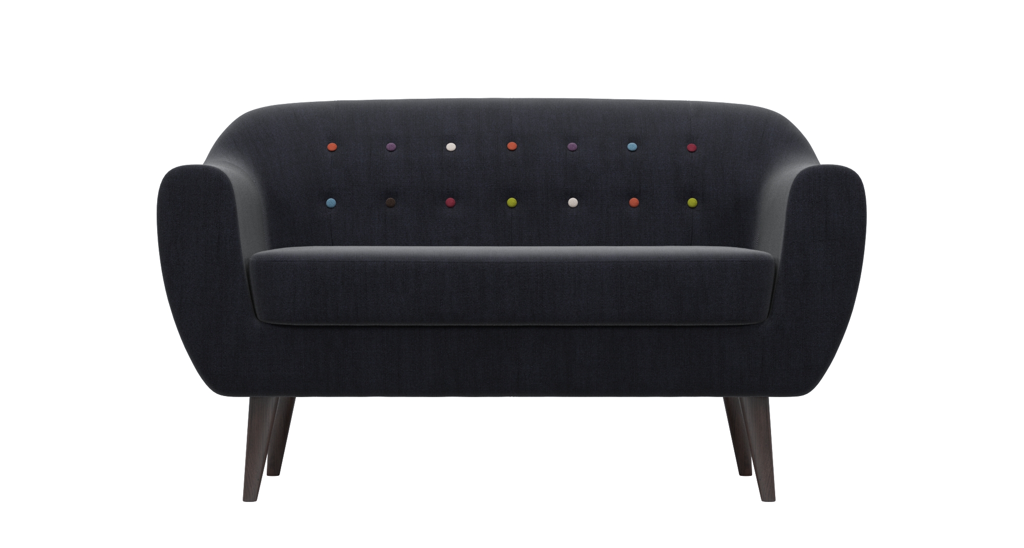 Диван Камаро черный велюр