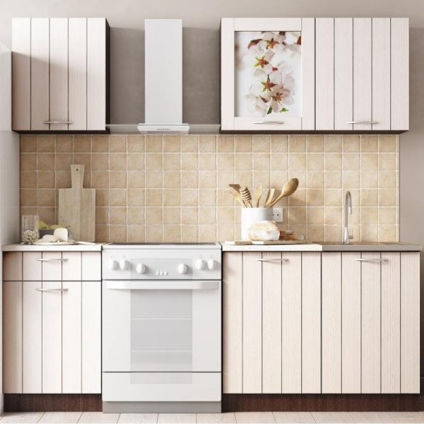 Кухонный гарнитур Легенда 16 (1,5 м) ПВХ