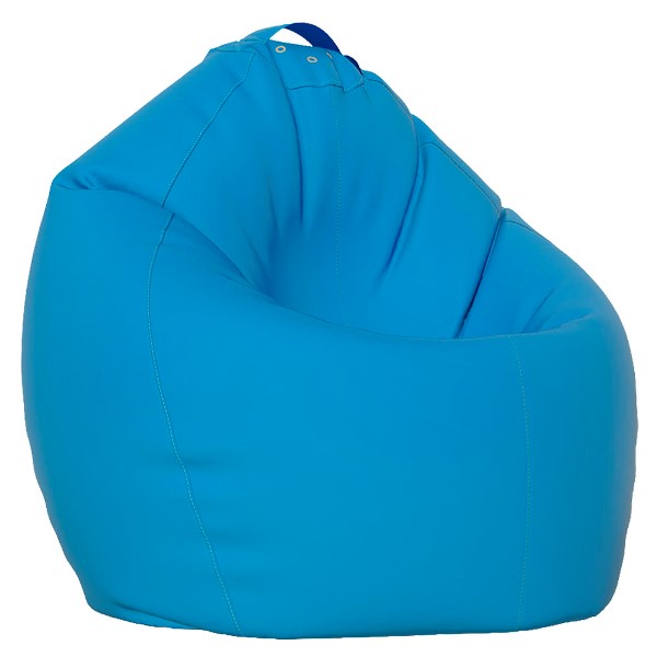 Большой кресло-мешок XL голубой